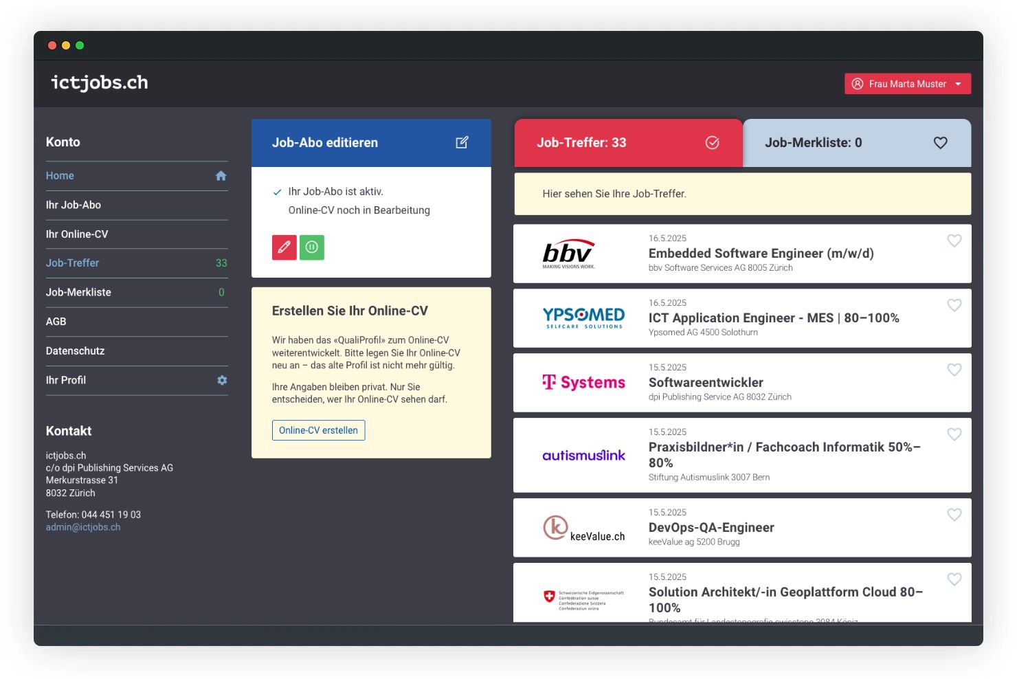 mj-screenshot-Job-Treffer-demo4 - ictjobs.ch mj screenshot Job Treffer demo zur Illustration auf Medienjobs
