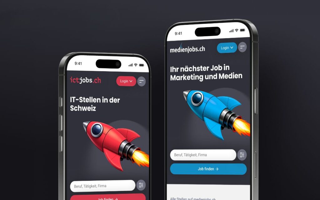 redesign  medienjobs ictjobs zur Illustration auf Medienjobs